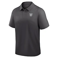 Polo à enfiler bleu clair Las Vegas Raiders pour homme de la marque Fanatics