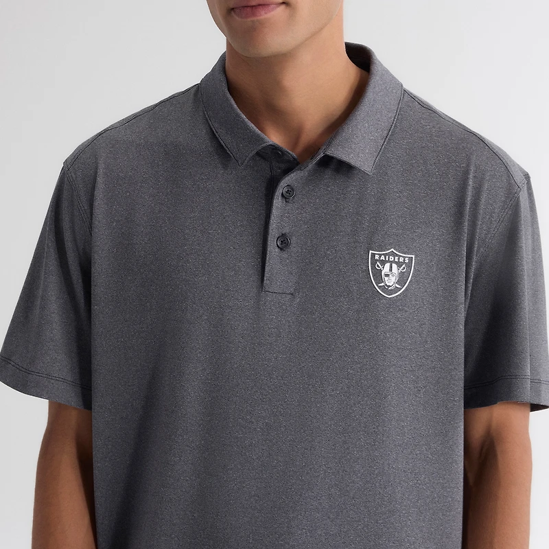 Men's Fanatics Light Blue Las Vegas Raiders Clutch Polo