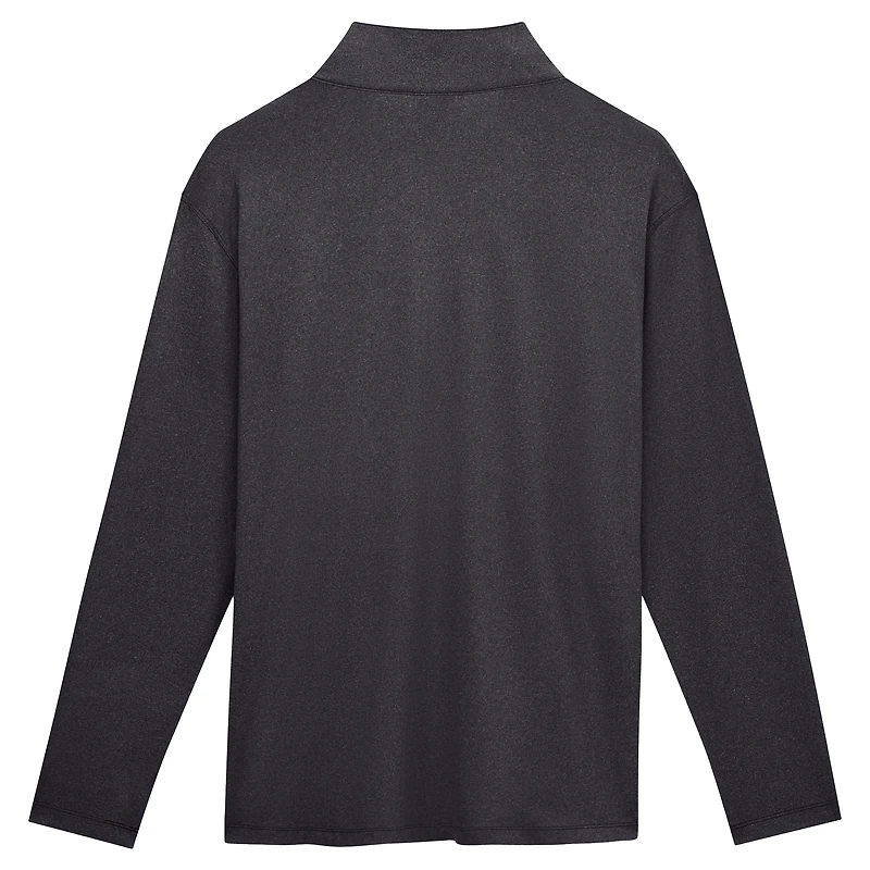 Pull à col zippé Fanatics Tan Las Vegas Raiders pour homme