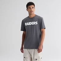 T-shirt homme Fanatics bleu clair Las Vegas Raiders Clutch
