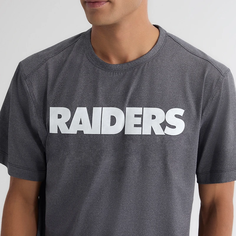 Men's Fanatics Light Blue Las Vegas Raiders Clutch T-Shirt