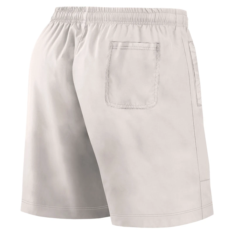 Men's Fanatics Cream Las Vegas Raiders Elements Shorts