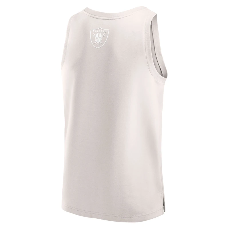 Débardeur crème Fanatics Las Vegas Raiders Elements pour hommes