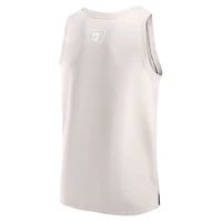 Débardeur crème Fanatics Las Vegas Raiders Elements pour hommes