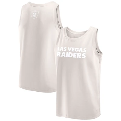 Débardeur crème Fanatics Las Vegas Raiders Elements pour hommes