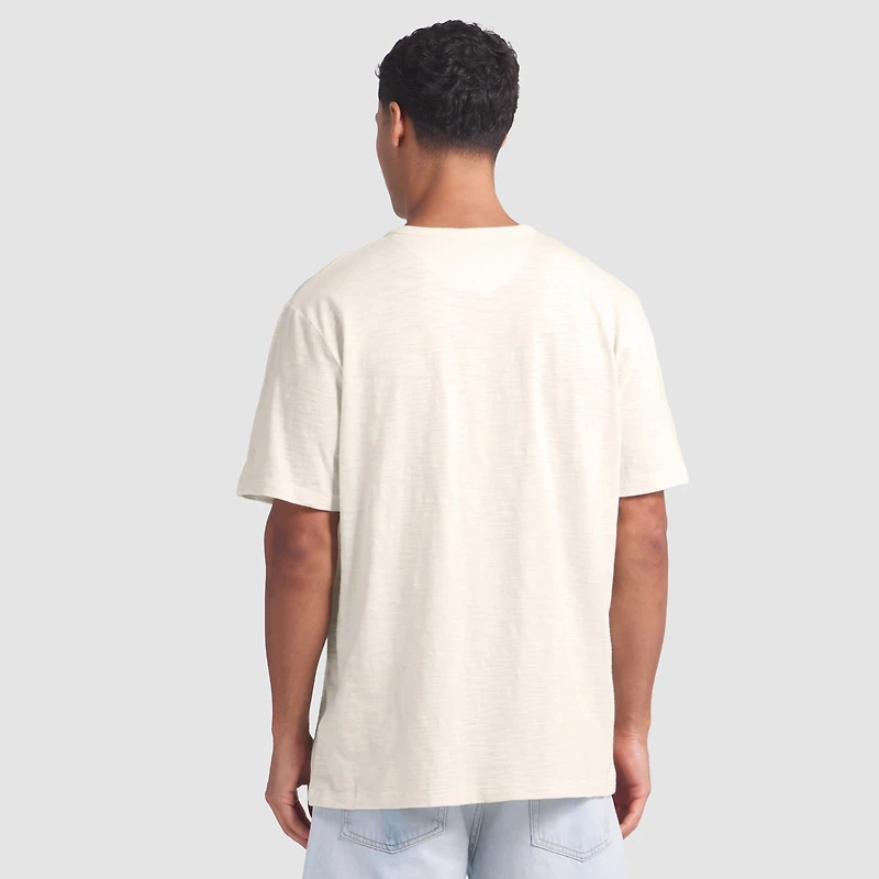 Men's Fanatics  Cream Las Vegas Raiders Slub T-Shirt