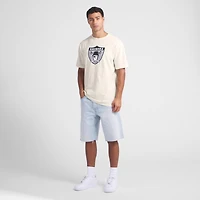 Men's Fanatics  Cream Las Vegas Raiders Slub T-Shirt
