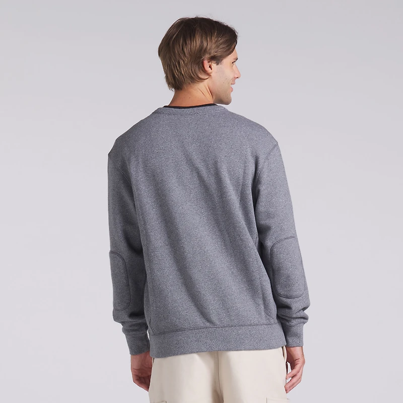 Sweat-shirt à capuche en tissu éponge boucle Fanatics Heather Grey pour homme des Las Vegas Raiders