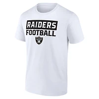 Men's Fanatics Las Vegas Raiders Serve T-Shirt Combo Pack