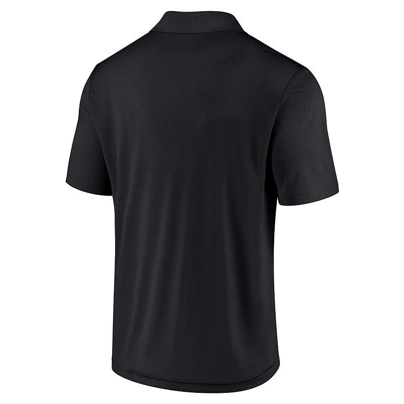 Ensemble de deux polos Lockup Fanatics pour hommes blanc/noir Las Vegas Raiders