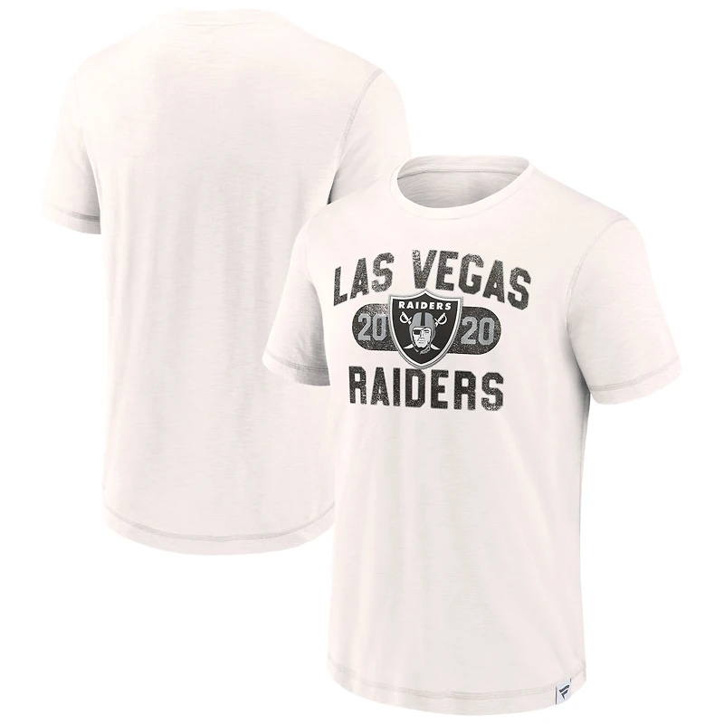 NUT RAID BLANC NFL 22 MEN'S FANATICS BRANDED ACT FAST SHORT SLEEVE TEE TEEMENSCR