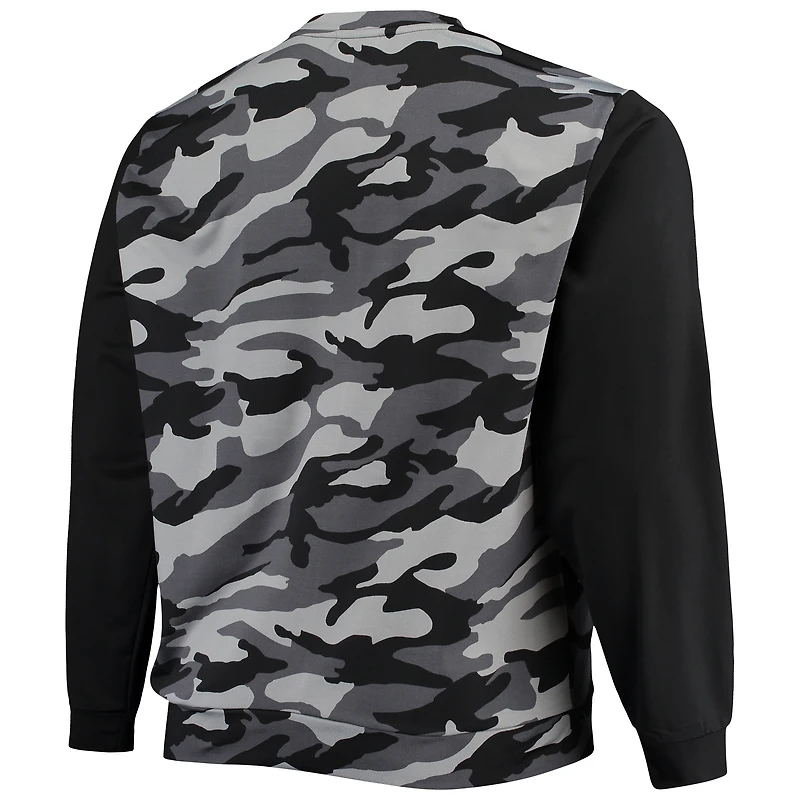 Men's FOCO Black Las Vegas Raiders Camo Long Sleeve T-Shirt