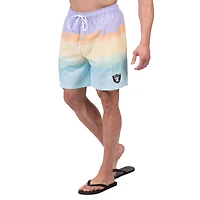 Short de volley G-III Sports by Carl Banks Las Vegas Raiders Perfect Game pour hommes