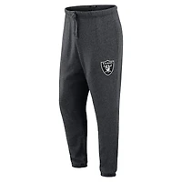 Men's J. Palmer Dark Heather Gray Las Vegas Raiders Players Lounge Tri-Blend Joggers