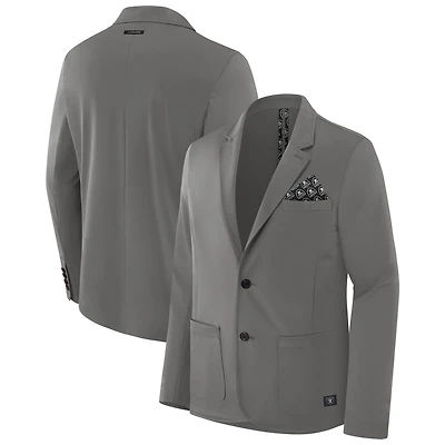 Men's J. Palmer Graphite Las Vegas Raiders Man-In-Motion Blazer
