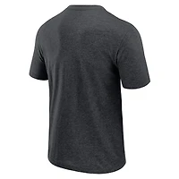 T-shirt J. Palmer Graphite Las Vegas Raiders Players Lounge Tri-Blend pour homme