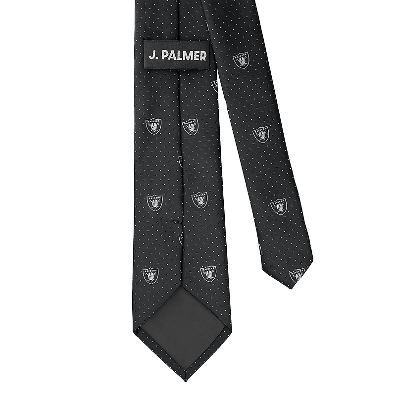 Men's J. Palmer Las Vegas Raiders Game Day Polka Dot Tie
