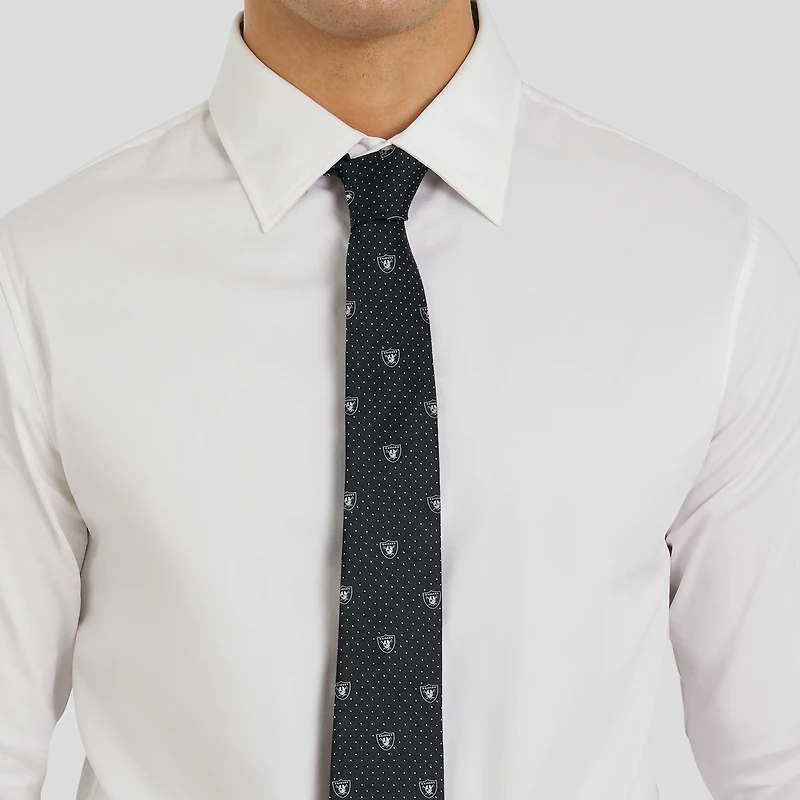 Men's J. Palmer Las Vegas Raiders Game Day Polka Dot Tie