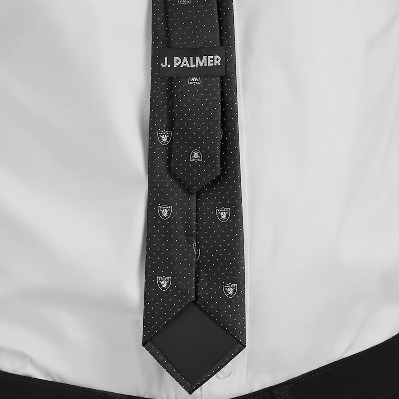 Men's J. Palmer Las Vegas Raiders Game Day Polka Dot Tie
