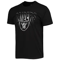 Men's Junk Food Black Las Vegas Raiders Spotlight T-Shirt