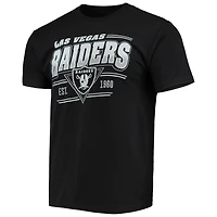 T-shirt noir pour hommes Junk Food Las Vegas Raiders