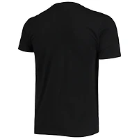 Men's Junk Food Black Las Vegas Raiders Throwback T-Shirt