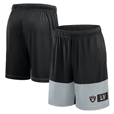 Short de sport noir avec logo pour homme des Las Vegas Raiders, le meilleur meilleurs