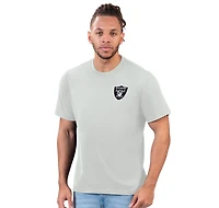 T-shirt gris Margaritaville pour homme des Las Vegas Raiders Wastin' Away