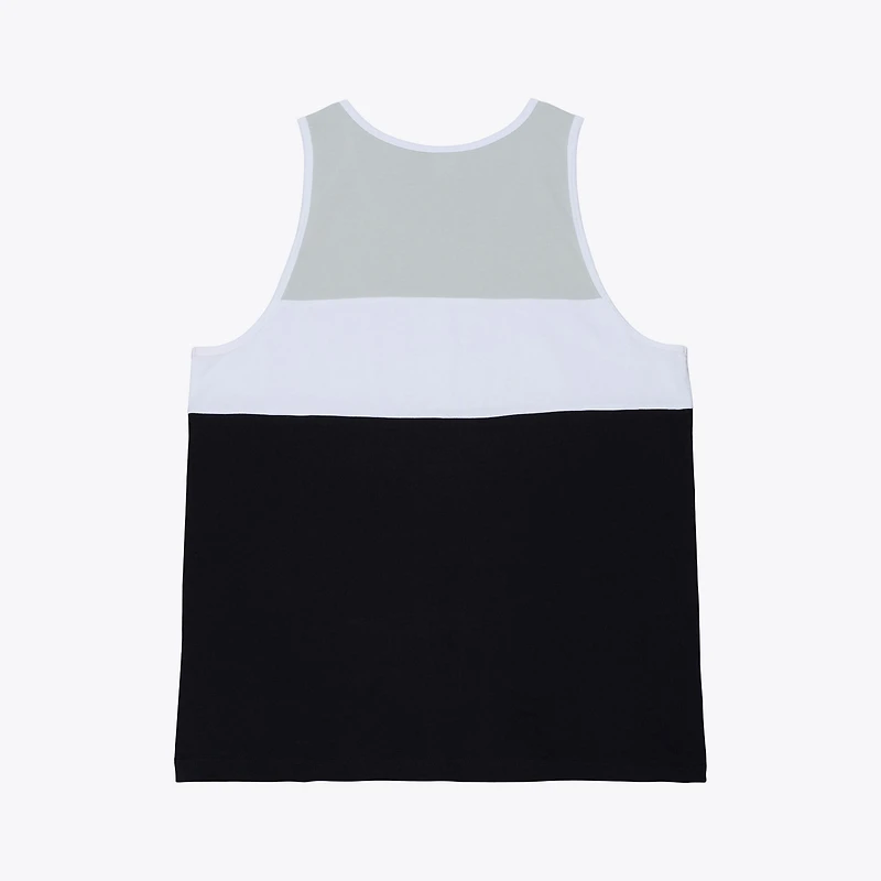 Men's Mitchell & Ness Black/Silver Las Vegas Raiders Head Coach Tank Top