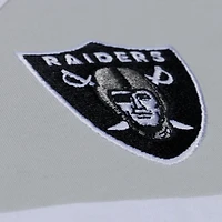 Débardeur Mitchell & Ness noir et argent pour homme, modèle entraîneur-chef des Raiders de Las Vegas