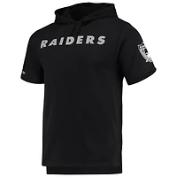 T-shirt à capuche noir Mitchell & Ness Las Vegas Raiders Game Day pour homme