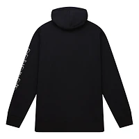 Men's Mitchell & Ness Black Las Vegas Raiders Gridiron Classics Big Face 7.0 Pullover Hoodie