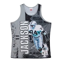 Men's Mitchell & Ness Bo Jackson Black Las Vegas Raiders 1990 Player Burst Tank Top