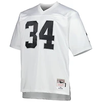 Mitchell & Ness Bo Jackson blanc Las Vegas Raiders Big Tall 1988 Retired Player Replica Maillot pour homme