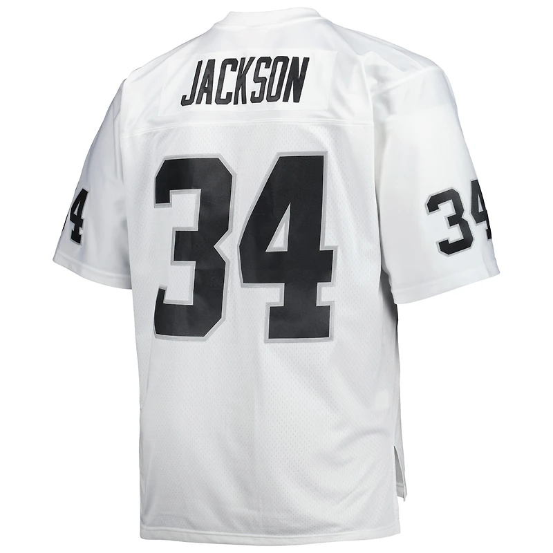 Men's Mitchell & Ness Bo Jackson Las Vegas Raiders Big Tall 1988 Retired Player Replica Jersey