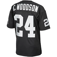 Men's Mitchell & Ness Charles Woodson Las Vegas Raiders 2002 Authentic Throwback Retired Player Jersey