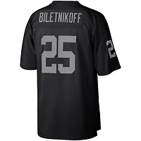Men's Mitchell & Ness Fred Biletnikoff Black Las Vegas Raiders Retired Player Legacy Replica Jersey