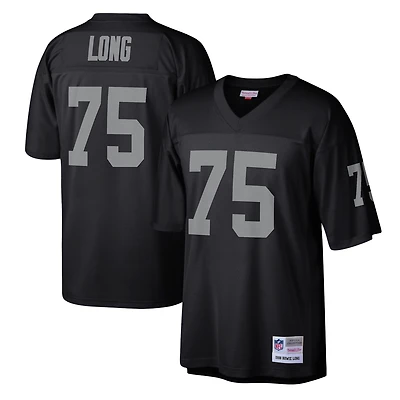 Maillot réplique Mitchell & Ness Howie Long noir Las Vegas Raiders Legacy pour homme