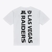 Men's Mitchell & Ness White Las Vegas Raiders Monochrome T-Shirt