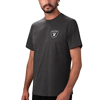 T-shirt MSX by Michael Strahan noir Las Vegas Raiders Motivation Performance pour homme