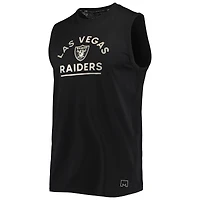 Débardeur MSX by Michael Strahan Noir Las Vegas Raiders Rebound pour homme