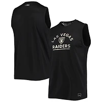 Débardeur MSX by Michael Strahan Noir Las Vegas Raiders Rebound pour homme