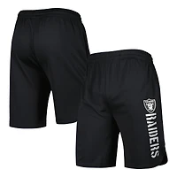 Short d'équipe MSX by Michael Strahan noir des Las Vegas Raiders pour hommes