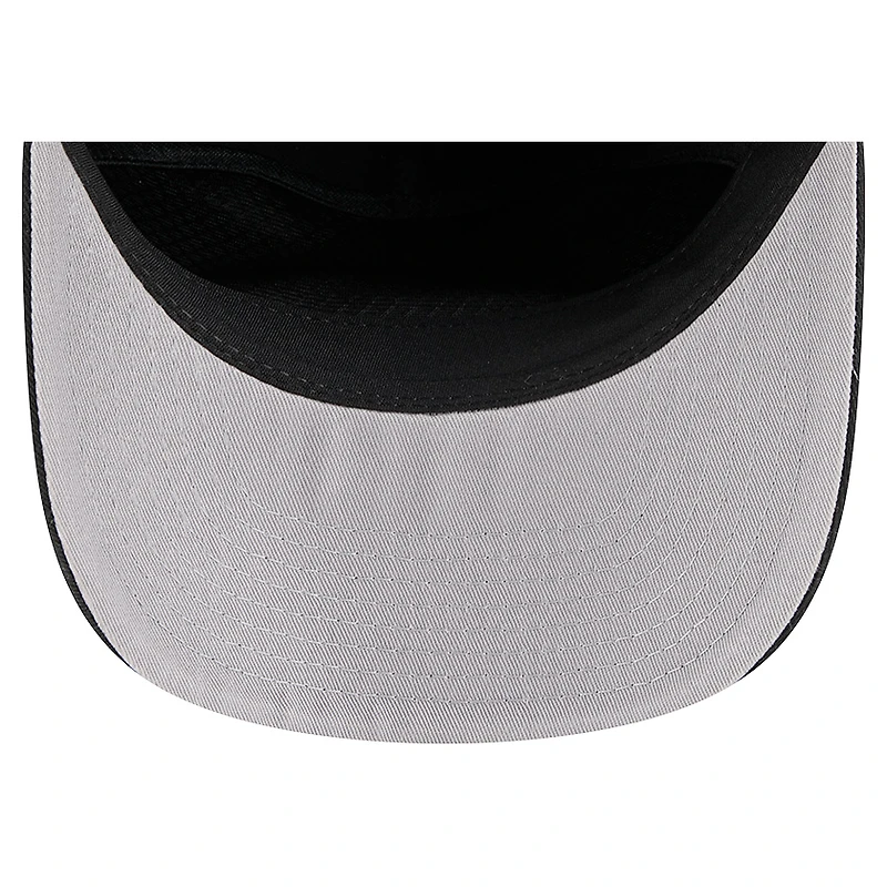 Casquette ajustable New Era 19TWENTY noire/blanche pour homme des Las Vegas Raiders