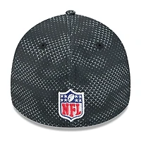 Men's New Era Black Las Vegas Raiders 2024 Sideline 39THIRTY Flex Hat
