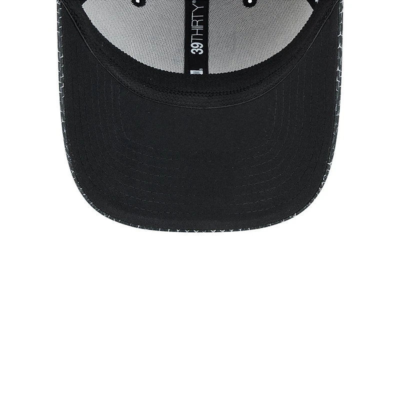 Men's New Era Black Las Vegas Raiders 2024 Sideline 39THIRTY Flex Hat