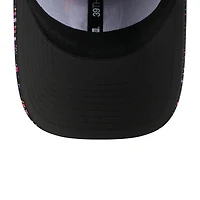 Men's New Era  Black Las Vegas Raiders 2025 NFL Crucial Catch 39THIRTY Flex Hat