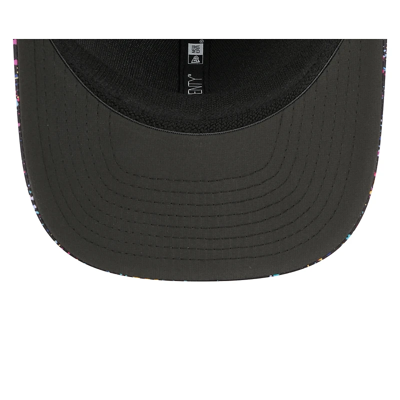 Men's New Era Black Las Vegas Raiders 2025 NFL Crucial Catch 9SEVENTY Adjustable Hat