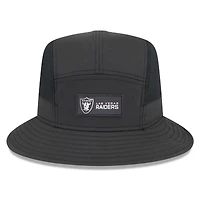 Men's New Era Black Las Vegas Raiders 2025 Sideline  Bucket Hat
