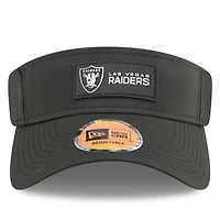 Visière noire New Era pour homme des Las Vegas Raiders 2025